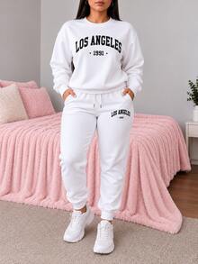 Women Two-Piece Outfits - White - View 1