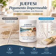 Pegamento Impermeable Invisible, Sellador Transparente para Reparaciones del Hogar, Evita Fugas en Techos y Baños, Adhesivo Resistente al Agua, Incluye Brocha, Ideal para Proyectos DIY de Impermeabilización en Pisos y Azulejos - Sellador Impermeable - Ver 1