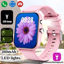 1.83 Inch Full Screen Touch Sports Smart Watch, 260MAH Battery With LED Light, Wireless Calling/Multiple Sports Modes, Multi-Function Phone Answer/Dial, Remote Camera/Music Playback, Compatible With IOS And Android Phones, - View 11