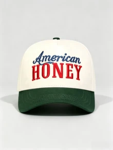 1PC Men's And Women's Universal Letter Embroidery Baseball Cap, With Adjustable Design, Suitable For Vacations, Hiking, Outdoor Outings And Street Casual Wear. - Multi-color - View 13