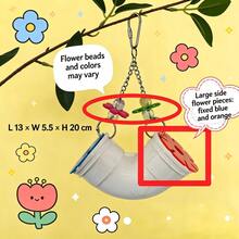 Large Opening Rat Foraging Toy, Cage Accessory, Hanging Puzzle Toy, Slow Feeder, Suitable For Rats And Mice, Healthy Eating, Easy To Clean - View 9
