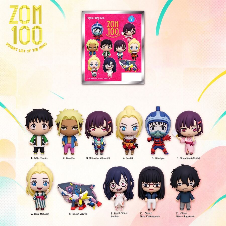 Crunchyroll Collectible Figure Blind Boxes - Multicolor - View 1
