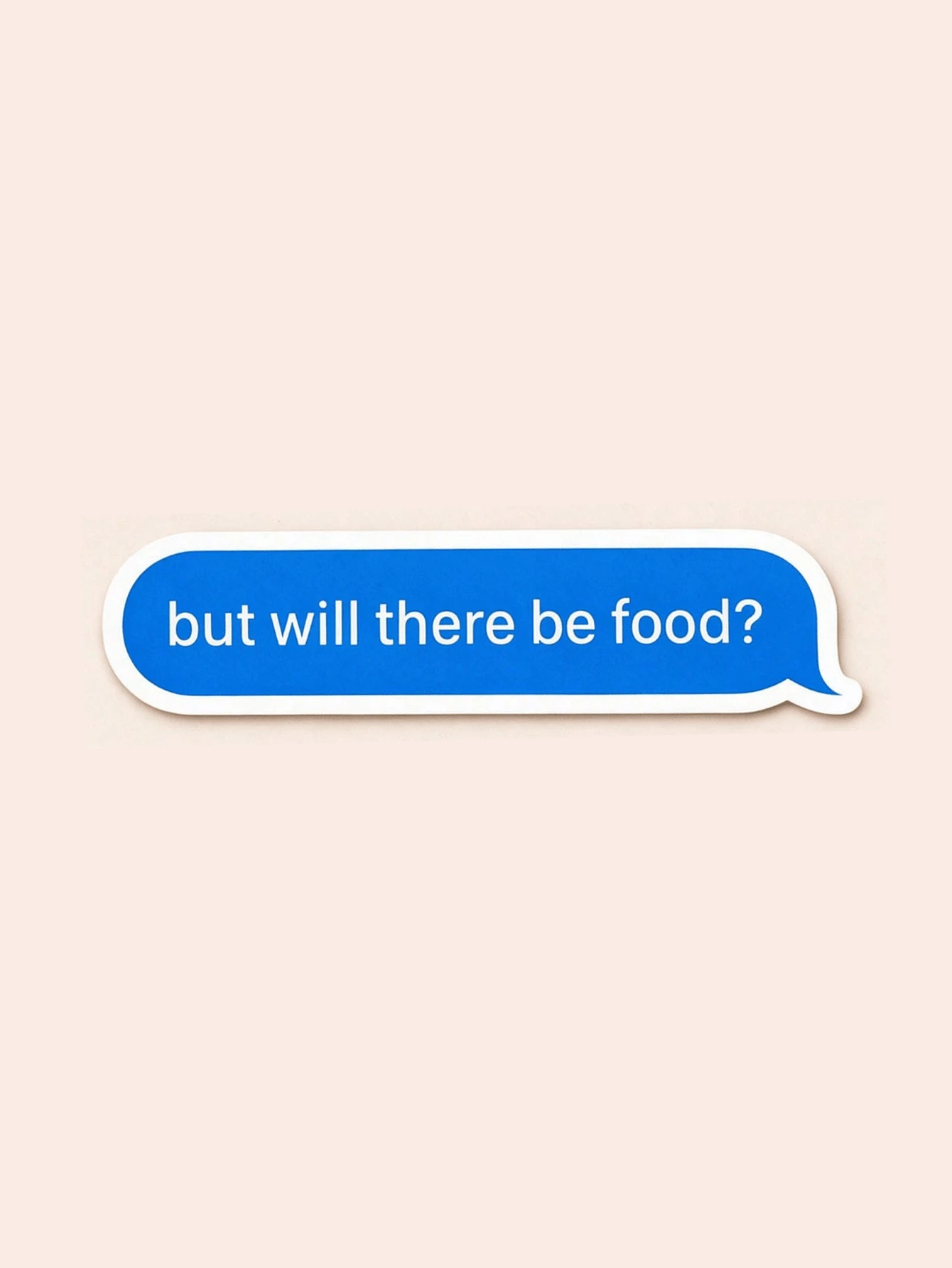 1/2/5pcs "But Will There Be Food?" Stickers, Multi-Functional Stickers, Decorative Stickers, DIY Stickers, Cartoon Planner Stickers, Decorative Seal Stickers, Christmas Stickers - one-size - View 1