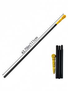Halloween Party Props Costume Cane All Black Magician Cane Stick Cane, DIY Adjustable Length, Suitable For Cosplay Accessories, Performance Props, Holiday Gifts - Multicolor - View 41