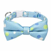 1pc Cute Denim Star Cat & Dog Collar, Adjustable Buckle Non-Choking, Pet Leash Cat Collar, Multiple Colors Available - Multicolor - View 6