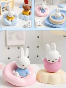 MIFFY Official Authorized Aroma Blind Box Figure Boris Cute Rabbit Character, Fragrance Collectible Mini Figurine, Japanese Cute Fragrance Decor, Random 1 Surprise, Desktop And Bookshelf Decoration, 14+ - Multicolor - View 4