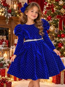 Young Girls Costumes - Blue - View 3