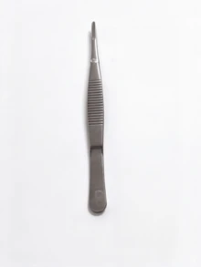1pc/2pcs Stainless Steel Tweezers, False Eyelashes & Eyebrow Makeup Tools, Multi-Functional Eyelash Application Tweezers - Silver - View 12