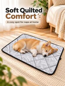 This Is A Double-Sided, Thickened Pet Mat Designed Specifically For Cats And Dogs. It's Warm, Comfortable, Reusable, Washable, Available In Multiple Sizes, And Effectively Protects Against Cold And Dampness. Cat And Dog Bed Mat. - Multicolor - View 6