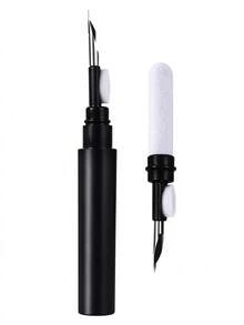 1pc Earphone Cleaning Pen, Earphone Keyboard Cleaning Brush, Soft Brush Sponge Integrated, Bluetooth Earphone Over-Ear Headphone Charging Case Laptop Electronic Device Cleaner, Holiday Gift, Electronic Device Cleaning, Earphone Case Cleaning - Multi-functional Cleaning Pen - View 8