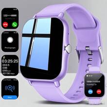 1.83-Inch HD Screen, Wireless Calling, Message Notification, Weather Forecast, Watch Face Wallpaper, Colorful Straps, Fashion Style, Best Gift, Ideal Gift For Friends, Party Gift, Holiday Gift - Multicolor - View 29