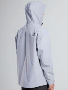 CAMEL CROWN 女款防水保暖抓絨內裡連帽單板滑雪外套 冬季外套 - 雪霧灰 - 查看 5