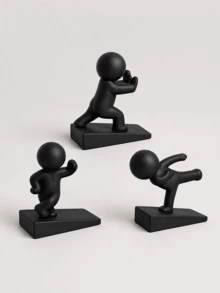 Cartoon Character Door Stopper, Stable Design, Can Hold Door Open To Prevent Slamming Or Hitting Wall, Also Suitable As Desktop Decoration, Perfect For Any Place Where Door Gap Needs To Be Blocked - A - View 17