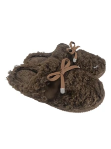 Women Home Slippers - Brown - View 3