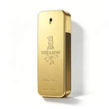 Paco Rabanne Rabanne 1 Million Eau de Toilette 100ml - Fragrância de grife de longa duração para homens com tangerina, canela e âmbar - Perfume masculino de luxo em spray - Amadeirado e Terroso - Visão 2