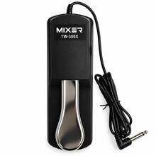 Pedal de Sustain MIXER TW-300X Profissional para Teclado Piano Digital e Sintetizador com Estrutura Metálica Reforçada Cabo de 1,5 Metro Plug P10 6,35mm Acionamento Preciso Resistente e Durável Ideal para Músicos Shows Igrejas Estúdios Ensaios Apresentações Aulas de Música e Uso Doméstico - Preto - Visão 7