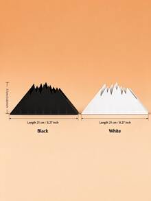 Mountain-Shaped Coffee Filter Paper Holder, Minimalist INS Style Pour-Over Coffee Filter Stand, Bar Counter Desktop Display Decor, Cafe Soft Furnishing, Cross-Border Bestseller - Multicolor - View 9