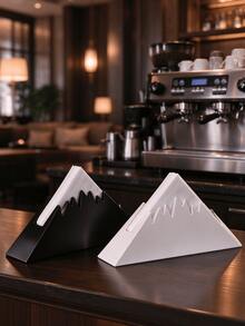 Mountain-Shaped Coffee Filter Paper Holder, Minimalist INS Style Pour-Over Coffee Filter Stand, Bar Counter Desktop Display Decor, Cafe Soft Furnishing, Cross-Border Bestseller - Multicolor - View 8