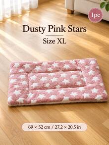 1pc Pet Sleeping Mat, Thickened Warm Floor Mat For Autumn/Winter, Universal Blanket Mat For Cats And Dogs, Dog Crate Mat, Pet Supplies. Suitable For Small And Medium-Sized Dogs And Cats - Multicolor - View 9
