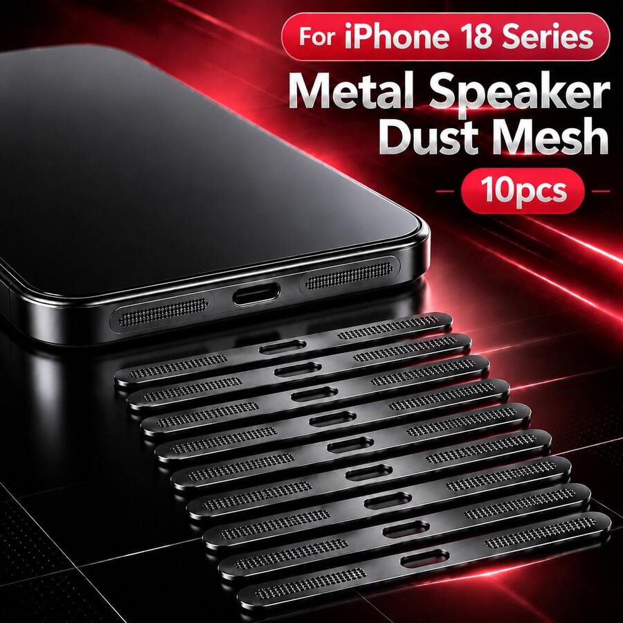 Yezodawee 10pcs Metal Dust-Proof Mesh Speaker Protector Stickers ...