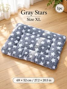1pc Pet Sleeping Mat, Thickened Warm Floor Mat For Autumn/Winter, Universal Blanket Mat For Cats And Dogs, Dog Crate Mat, Pet Supplies. Suitable For Small And Medium-Sized Dogs And Cats - Multicolor - View 13