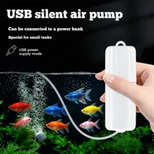 Ultra-Quiet USB Aquarium Oxygen Pump, Portable Small Oxygen Pump For Fish Tanks, Mini Aquarium Air Pump Accessory 5V 1W, Suitable For Small Fish Tanks And Turtle Tanks, Essential For Travel - Multicolor - View 15