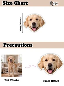 1/10/25/50/100/150/300pcs, Custom Pet Face Cupcake Decorations, Custom Pet Portrait And Numbers, Personalized Pet Face Shape Cupcake Decorations, Birthday Decorations, Party Decorations, Cupcake Decorations, Holiday Decorations. - Multicolor - View 18