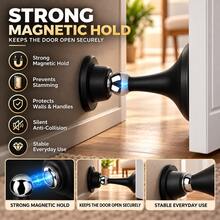 2 cái chặn cửa nam châm, giá đỡ cửa chắc chắn bền bỉ, lắp đặt nhanh đơn giản, không cần khoan, tùy chọn gắn tường hoặc gắn sàn, tiện lợi giữ cửa mở, phụ kiện phần cứng gia dụng hữu ích, quà Giáng Sinh lý tưởng - Nhiều màu - Xem 3