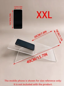 1件 X型壓克力書架，透明/黑色桌面展示架，適用於食譜、聖經、、教科書、漫畫、雜誌、CD、明信片、畫作，可攤開用於桌面裝飾；適合居家、辦公室、圖書館、廚房檯面擺設，開學季、情人節、齋月、婚禮季、音樂節理想禮物 - 亞克力 - 查看 20