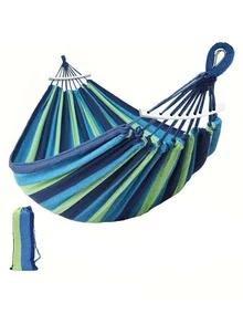 1pc Thick Fabric Curved Anti-Fall Hammock - Multicolor - View 7