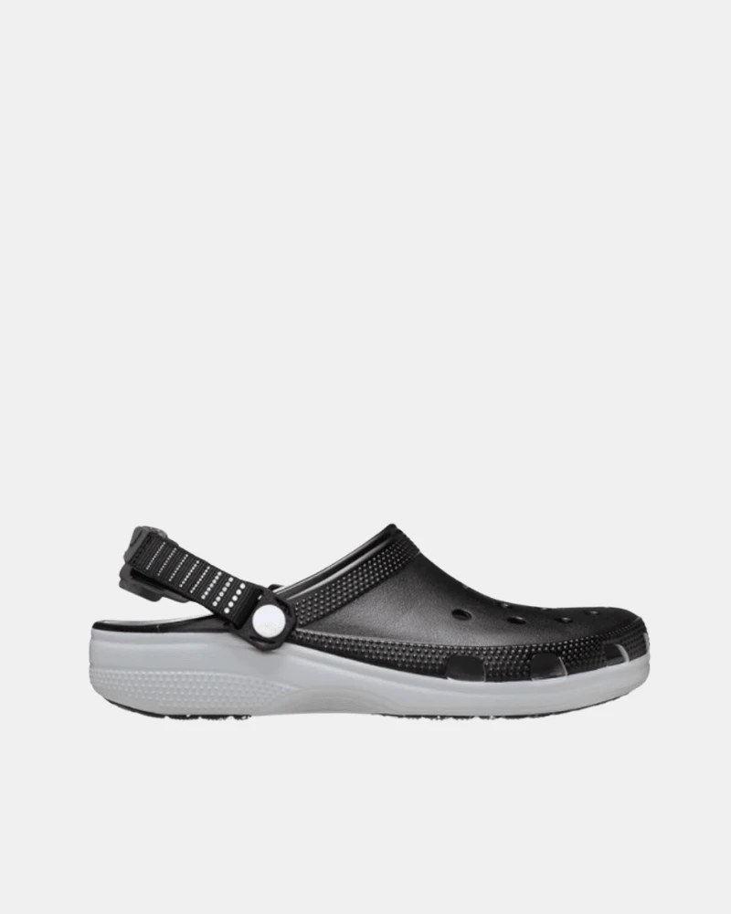 Crocs 211287 CLASSIC TURBO CLOG U Sandalias Chancletas Hombre Negro - Svart - Visa 1