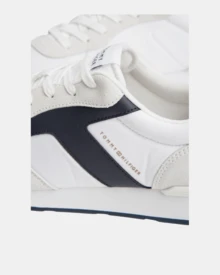 Tommy Hilfiger Men Wide Fit Slippers - White - View 6
