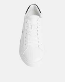 Calvin Klein Men Wide Fit Slippers - White - View 5