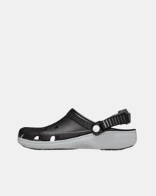 Crocs 211287 CLASSIC TURBO CLOG U Sandalias Chancletas Hombre Negro - Svart - Visa 2