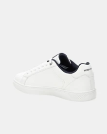 Teddy Smith Men Wide Fit Slippers - White - View 4