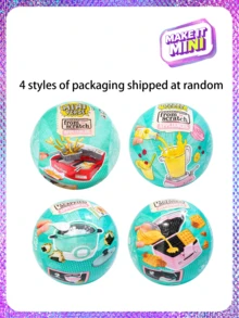 MGA Entertainment MGA Miniverse Make It Mini Series 3 Mini Collectibles, Blind Box, DIY Resin Kitchen Realistic Food, Surprise Unboxing Gift - Multicolor - View 10