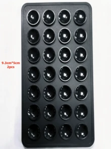 2/1pc Silicone Suction Cup Phone Holder, 28 Independent Suction Cups, Reusable Double-Sided Holder, Silicone Phone Grip, Suction Cup Phone Stand, Hands-Free Phone Handle, Ring Holder, Suitable For Android Phones, Suitable For Smooth Glass Phone Back Covers, Not Suitable For Rough Matte Phone Back Covers, Suitable For Makeup, Fitness, Shower, Car And Kitchen Use Phone Accessories, Phone Case, Octo Buddy - Upgraded Version - View 12