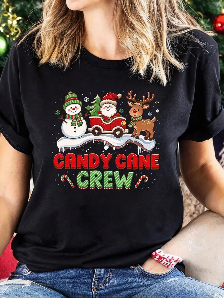 Women T-Shirts - Black - View 1