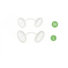 4 Sizes Assorted/Nose Mask Set, With Invisible Filter, Blocks Dust, Pollen And Smog, Filters Exhaled Air; Simple Insert Design, Easy To Wear And Remove, Soft And Discreet Comfort, Suitable For Daily Use; 4 Sizes Fit Various Nose Shapes, Travel Nose Mask - Transparent - View 11