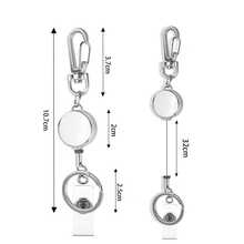 New Anti-Theft Phone Lanyard, Retractable Steel Wire Phone Strap With Keychain, ID Card Holder & Metal Buckle, Suitable For Teachers, Nurses, Students, For Outdoor Hiking, Travel And Sports Smartphone Accessory - Multicolor - View 13