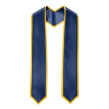 1pc Personalized Graduation Satin Sash With Name And Motto, Gold Trim, Customized Graduation Sash, Honor Cord, Academic Scarf, Graduation Gift, Senior Graduation Sash - Multi-colored Graduation Sash - View 13