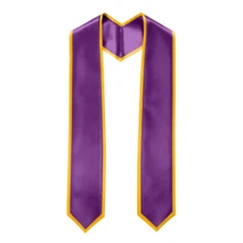 1pc Personalized Graduation Satin Sash With Name And Motto, Gold Trim, Customized Graduation Sash, Honor Cord, Academic Scarf, Graduation Gift, Senior Graduation Sash - Multi-colored Graduation Sash - View 17