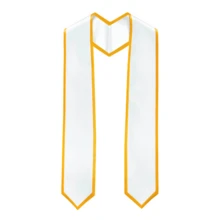 1pc Personalized Graduation Satin Sash With Name And Motto, Gold Trim, Customized Graduation Sash, Honor Cord, Academic Scarf, Graduation Gift, Senior Graduation Sash - Multi-colored Graduation Sash - View 12