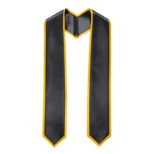 1pc Personalized Graduation Satin Sash With Name And Motto, Gold Trim, Customized Graduation Sash, Honor Cord, Academic Scarf, Graduation Gift, Senior Graduation Sash - Multi-colored Graduation Sash - View 16