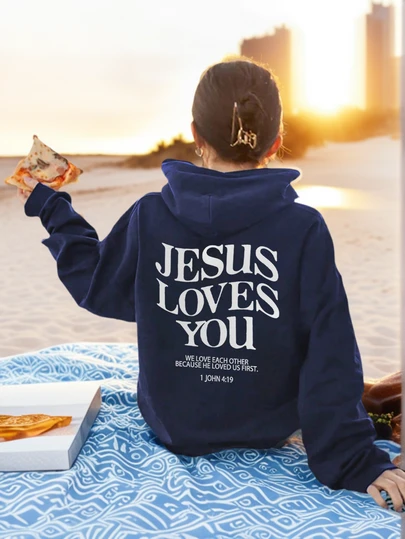 Tween Girl Students Loose Fit Printed Hoodies, Thermal Lined Casual Pullover Sweatshirts, Suitable For Spring, Autumn & Winter