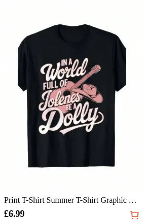 Print T-Shirt Summer T-Shirt...