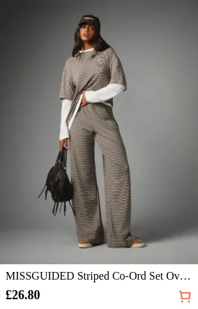 MISSGUIDED Striped Co-Ord Set...