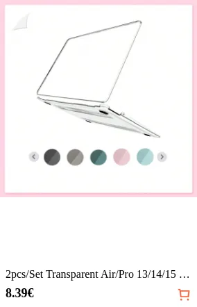 2pcs/Set Transparent Air/Pro 13/14...