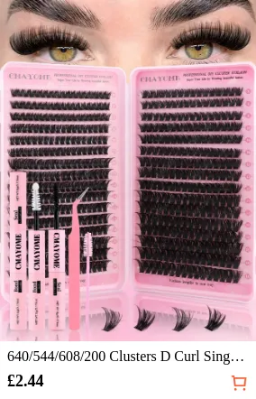 640/544/608/200 Clusters D Curl...