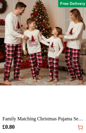 Family Matching Christmas Pajama...